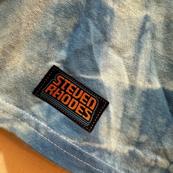 Stephen Rhodes “e is for existential dread” tie dye T-shirt - Picture 3 of 4